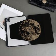 满月图案360°旋转平板电脑保护套，带笔槽，兼容iPad第十代10.9英寸（2022款）/Air 13(M3 2025)/Air 11(M3 2025)/Air 11(M3 2025)/11(A16 2025)，兼容OPPO Pad、华为MatePad、vivo Pad、荣耀Pad和联想小新Pad。 - 彩色 - 查看 4