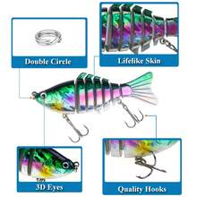 Realistic Fishing Lure Set, Suitable As Gift For Boyfriend And Family - Multicolor - View 3