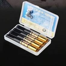 4pcs Coarse, Medium & Fine Reusable Cigarette Filter Tips With Storage Box, Portable & Washable Smoking Accessories - Boxed - View 9