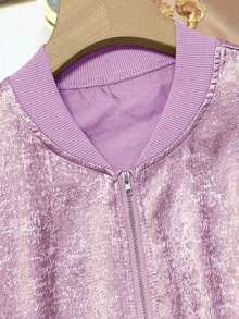 Chaqueta gris con mangas largas y lentejuelas Keke Bloomly, ligera, Chaquetas de punto para mujer, Chaquetas de punto ligeras para mujer, Atuendos de campo para mujer, Ropa vintage para mujer, Ropa de primavera para festivales y vacaciones - Morado - Ver 9