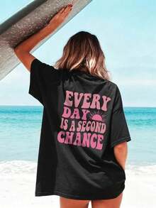 Women T-Shirts - Black - View 5