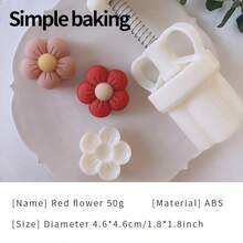 1 Set Floral Pattern Baking Molds, Suitable For Birthday Gifts, Handmade DIY Cookie Molds, Cakes, Cookie Stamps, Holiday Party Mooncakes, Bean Paste Cookies Baking Tools, Vintage Frame Pattern Including Tulips, Anemones And Roses Pattern Cookie Molds, Valentine's Day Cookie Cutters, Baking Production Tools. Arabic Mooncake Molds, Creative Gifts, Exquisite Baking Cutters - View 14