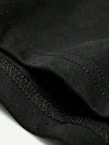 Camiseta de Manga Corta con Estampado de Gallo y Texto Soy Gallero 100% Hasta la Muerte para Uso Casual en Tiendas - Negro - Ver 4