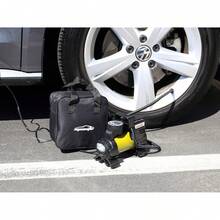 EPAuto 12V DC Portable Air Compressor, Digital Tire Inflator - Amarillo - 查看 2