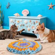 Multi-Layer Sniffing Mat For Pets, Bite-Resistant Anti-Slip Slow Feeder Mat, Suitable For Cats And Dogs, Interactive Training Mat, Pet Supplies - Multicolor - View 22