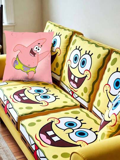 Bộ sưu tập gối trang trí. Gối tựa đầu giường sofa in hình hoạt hình đa dạng. Không có ruột gối. Hình in độ phân giải cao với màu sắc sống động. Chất liệu mềm mại và thân thiện với da.
