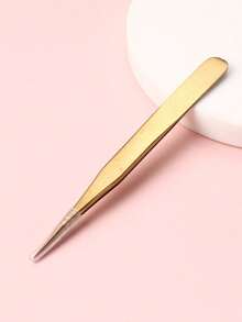 FULL BEAUTY 1pc Stainless Steel Nail Art Tweezers,Nail Supplies,Nail Tools,Nail Art Tools,Back To School,Nails,Nail Tools For Press On Nails - Multicolor - View 7
