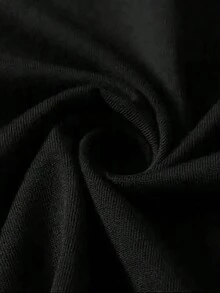 Recomiendo encarecidamente la camiseta casual para mujer con estampado de grafiti 'Sober' - Cuello redondo, manga corta, blanca, cómoda para todas las estaciones, perfecta para actividades al aire libre y como regalo para las fiestas, camiseta de regalo de estilo casual vanguardista, tela suave, fácil de combinar. - Negro - Ver 6