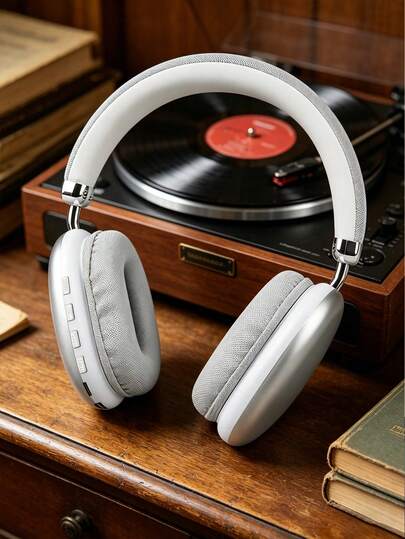 Wireless Headphones, Bluetooth Headset, Comfortable Headphones For Listening To Music And Gaming, Comes With Data Cable, Unisex, Suitable For Sports And Running, Compatible With Apple And Android Phones, Enjoy Music Anytime Anywhere