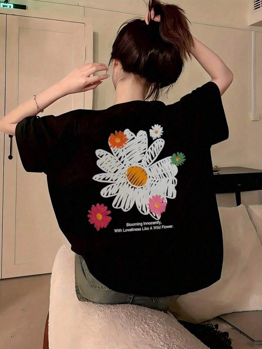 Women T-Shirts - Black - View 1