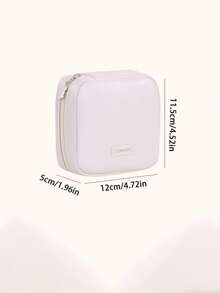 Hộp đựng trang sức du lịch di động, hộp đựng trang sức mini - Thích hợp để đựng nhẫn, bông tai, mặt dây chuyền, đồng hồ, dây chuyền và son môi. - Nhiều màu - Xem 12