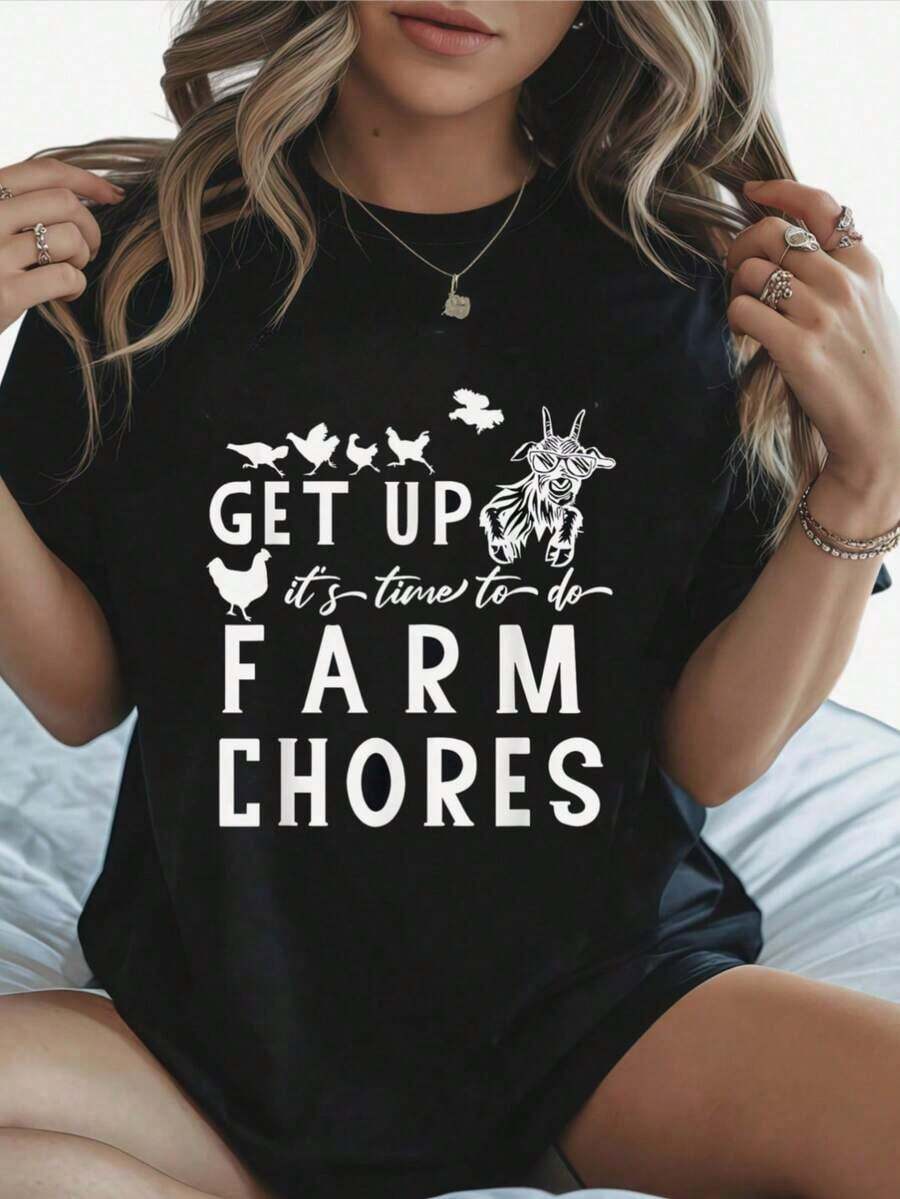 Women T-Shirts - Black - View 1