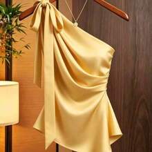 Women Blouses & Shirts - Yellow - View 1