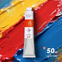 Oil Paint, 20 Bright Oil Colors With High Saturation, 50ml Large Capacity Tubes, Faster Drying Time With Creamy Texture And Consistency Artists, Students, Beginners - Multicolor-02 - View 9