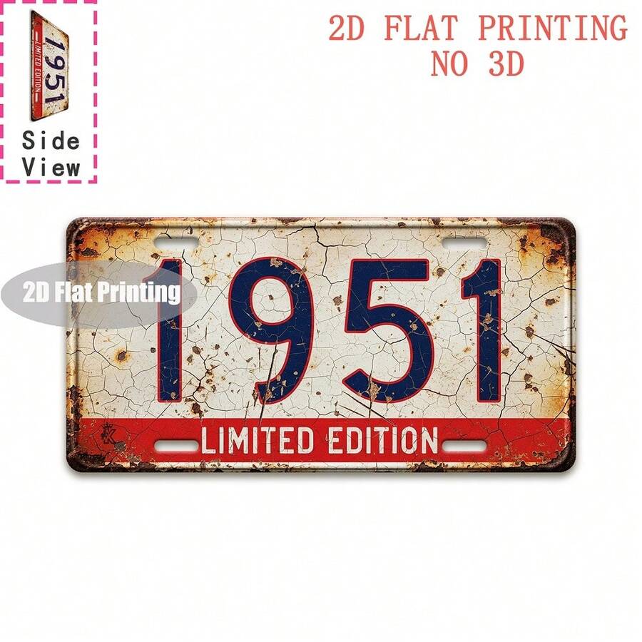 License Plate - 1pc - View 1
