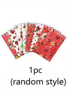 8pcs/1pc Cartoon Ladybug Theme Mini Spiral Notebooks And Pocket Notebooks. Compact And Portable, Perfect As Party Favors For Various Occasions Such As Spring/Summer Themed Events, Birthday Parties, Weddings, Graduation Celebrations, Insect Themed Gatherings, Ladybug Themed Parties, Etc. - One Size Fits All - View 10
