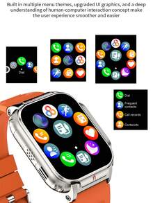 LIGE First Smart Watch With Lighter - 1.95" Large Screen, Lighter Ignition Function, Language Switching, Multiple Sports Modes, Message Notification, Customizable Dial, Waterproof For Outdoor Convenience - View 5