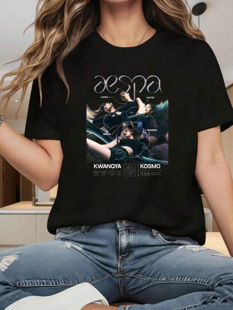 Women T-Shirts - Black - View 1