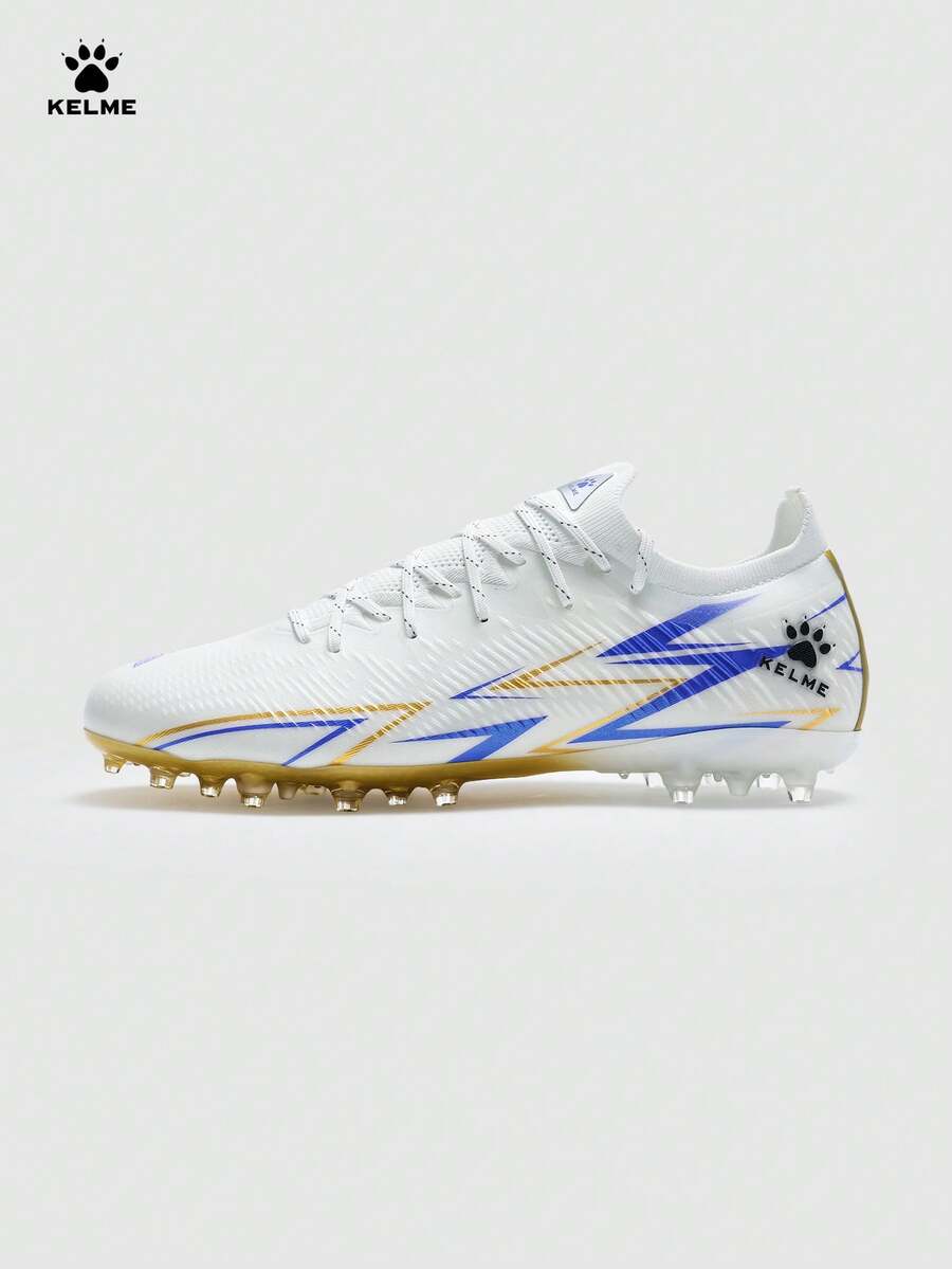 KELME 专业足球鞋，男士 MG 短钉 Jidian 2.5 成人比赛及训练鞋 - 白金 - 查看 1