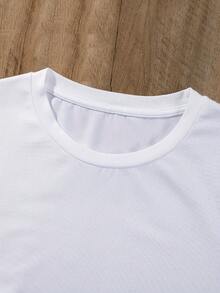 Plus Size T-Shirts - Black - View 3