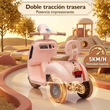 Rechargeable Electric Toy Car For Children - Pink - View 7