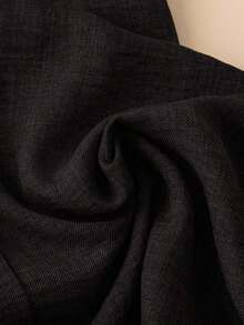 Pantalones casuales de unicolor para mujer, aptos para el verano - Café integral 2 - Ver 3