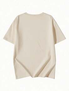 Domestic Shipping | Next-Day Delivery. 100% Cotton Women's Short-Sleeved T-Shirt. Relaxed, Casual Fit. New Summer Item. Comfortable, Breathable, And Perfect For Everyday Wear. - Màu be - Xem 3