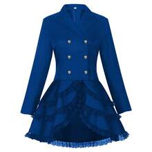 Stage Dance Wear - 230830 Lace Dress Style 2 - Purple - View 4