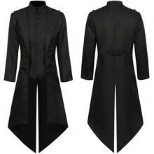 Men Cosplay Clothing - Black - View 8