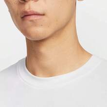 Nike Dri-FIT男士運動無袖寬鬆籃球透氣男子背心 - 白色 - 查看 4