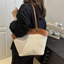 BV Bottega Small Andiamo Bolso de mujer tejido a mano de cuero genuinoBolsodebolso de manotipocuboconpatróntejidoparamujer,bolsodemarca,elegantebolsodemanoparaseñorabolsaderegaloexquisita,bolsodebolso de manodelujoparamujer,bolsocruzadodemodaparamujer,adecuadoparachicas,estudiantesnivel universitariodamasdeoficina,madresdemedianaedadparausodiario,comprasoficina,clase,reuniones,citas,actividadesalairelibretambiénunregaloidealparaBolso de hombro de paja casual para mujer, nuevo estilo 2026, bolso de playa para vacaciones, bolso de mano, moda, comercio exterior - Fideos de arroz - Ver 10