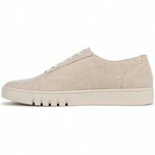 Vionic Callie Oxford Shoes - 10吋寬 + 天然亞麻帆布 - 查看 2