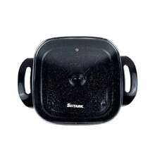 Sartén Eléctrico Antiadherente 5lPortatil Con Termostato Negro Air fryer Slushie machine Grinder Mixer Cafeteras eléctricas Ice maker machine Extractor de jugos - Tipo de Enchufe B USA (110-127V) - Ver 3