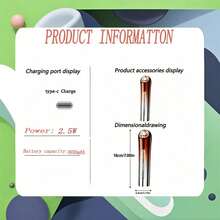 AXH RF Skin Tightening Device - 3-In-1 Device, Combining Microcurrent And Red Light, Lifting And Firming Skin - Silver - View 8