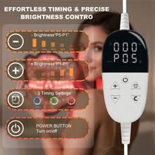 FDA Cleared Red Light Therapy Face Mask, Rechargeable Hands-Free LED Facial Skin Care Device For Glowing Youthful Looking Skin - 灰色 - 查看 11