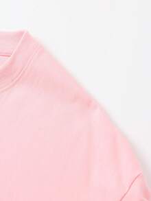5pcs/Pack, Summer Basic Solid Color Short Sleeve T-Shirt, Daily Home Outdoor Casual Street Work Commute - Blue - View 3