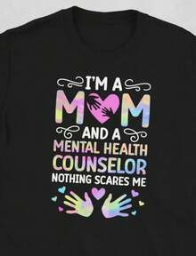 Camiseta Unisex de Asesor de Salud Mental - Negro - Ver 6