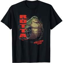 The And Grogu Rotta The Hutt Vintage T-Shirt - Black - View 1