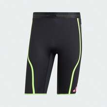 Quần short chạy marathon nam adidas Adizero phối màu huỳnh quang | Được làm từ chất liệu co giãn cao và thoáng khí. - màu đen - Xem 4
