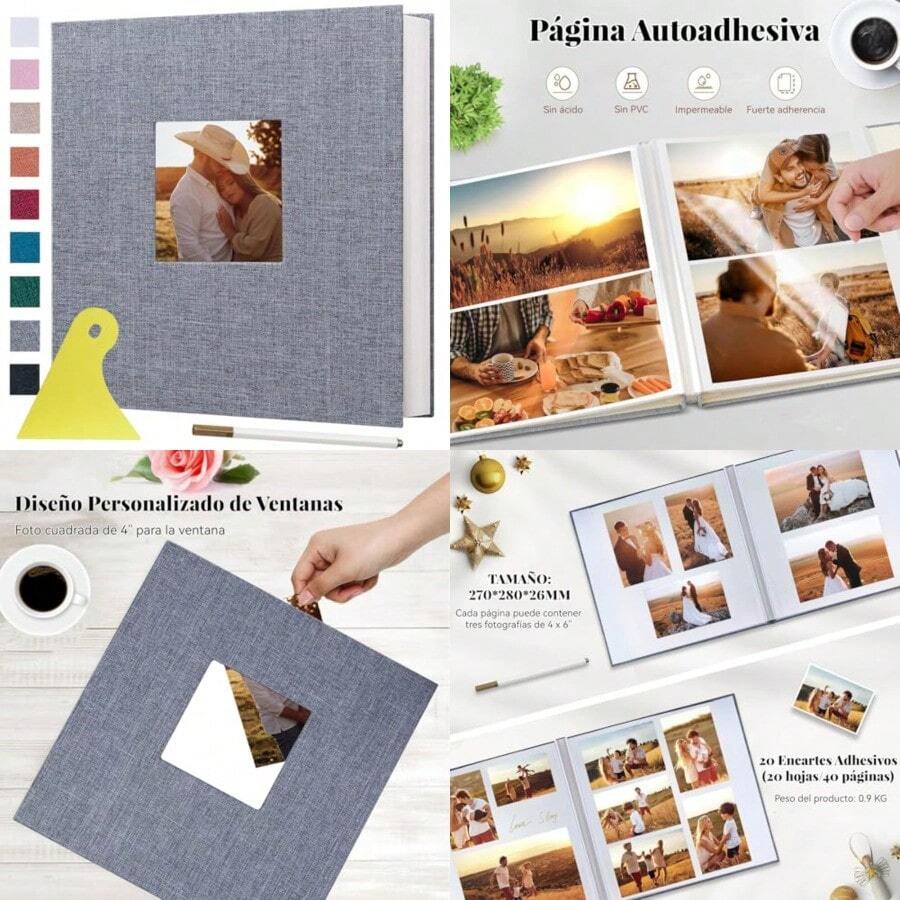 Photo Albums - Gris 27x28cm - View 1