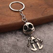 1pc Creative Metal Skeleton Movable Joint Keychain, Gothic Style For Enthusiasts, Suitable For Car Key Chains, Backpack Decorations - Multicolor - View 11