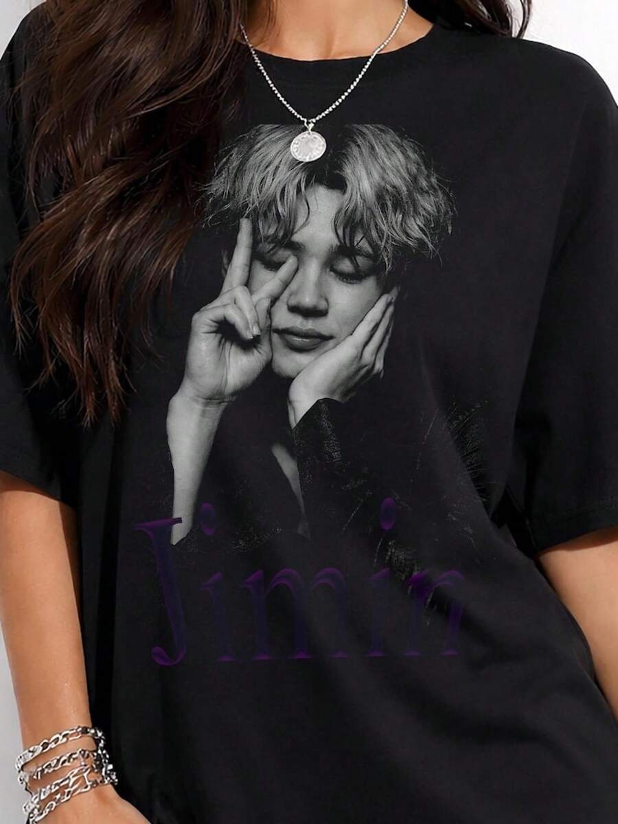 Women T-Shirts - Black - View 1