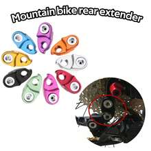 1pc Mountain Bike Rear Extension Piece, Frame Tail Hook Extension, Durable Bike Flywheel Extension Tail Hook, Bicycle, Bicycle Accessories, Bicycle Accessories, Bicycle Crankset, Bicycle Speedometer - Multicolor - View 1