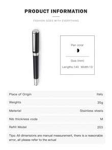 Versace Olympia Ballpoint Pen with Fine Tip,Twist Mechanism With Greca And Medusa Engraved,Stainless Steel - 圓形 - 查看 6