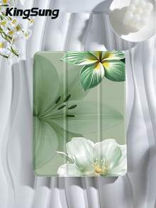 Kingsung 花纹平板电脑保护套,适用于 iPad Air 8 (M4) 2026 (11 英寸)、Air 8 (M4) 2026 (13 英寸)、9.7/10.2/10.5/10.9/12.9/Pro 11、第十代 Air 8 (M4) 2026 (11/13 英寸),也适用于 Galaxy Tab S6 Lite 10.4 英寸。适用于 Kindle Paperwhite 第十二代 2024、Kindle 第十一代 2022,具有防摔保护、智能支架/自动唤醒/睡眠功能。 - 彩色 - 查看 3