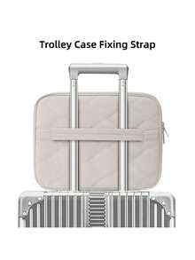 Túi đựng máy tính bảng DANYCASE dành cho máy tính bảng 11 inch, bao bảo vệ có đệm, tương thích với iPad. - Họa tiết hình thoi màu xám - Xem 5