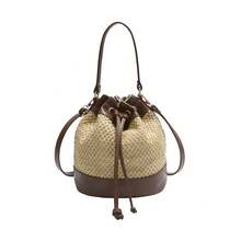 BV Bottega Small Andiamo Bolso de mujer tejido a mano de cuero genuinoBolsodebolso de manotipocuboconpatróntejidoparamujer,bolsodemarca,elegantebolsodemanoparaseñorabolsaderegaloexquisita,bolsodebolso de manodelujoparamujer,bolsocruzadodemodaparamujer,adecuadoparachicas,estudiantesnivel universitariodamasdeoficina,madresdemedianaedadparausodiario,comprasoficina,clase,reuniones,citas,actividadesalairelibretambiénunregaloidealparaBolso Pequeño Tejido de Verano para Mujer, Nuevo Modelo 2026, Bolso de Mano de Paja, Estilo Sencillo para Viajes Diarios, Bolso Bandolera - Caqui - Ver 7