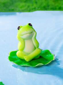 1pc Random Creative Frog Figurines, Dynamic Elements For Micro Landscape, Cute Desktop Room Decor - Animal - View 8