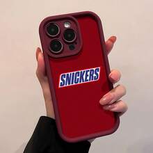 Logotipo de , marca en rojo, azul y blanco.funda de teléfono Fundas compatibles con ,Apple,VIVO,OPPO,,, y Honor.Fabricadas en silicona TPU,ofrecen protección contra golpes y caídas.regalos para mamá - Rojo - Ver 1