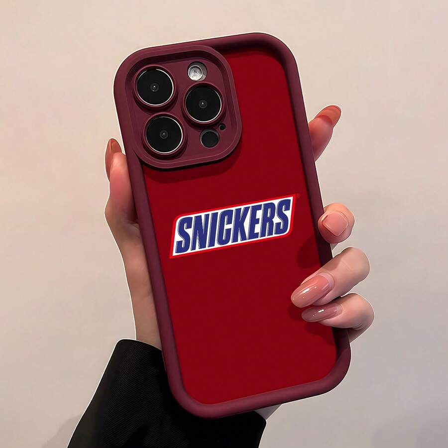 Logotipo de , marca en rojo, azul y blanco.funda de teléfono Fundas compatibles con ,Apple,VIVO,OPPO,,, y Honor.Fabricadas en silicona TPU,ofrecen protección contra golpes y caídas.regalos para mamá - Rojo - Ver 1